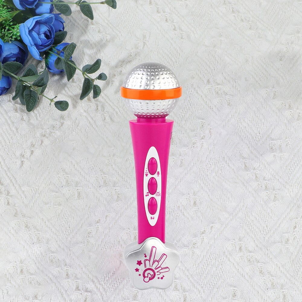 1PC Microphone Early Education Microphone Cartoon Microphone Amplifying for Kids Boys Child Girl