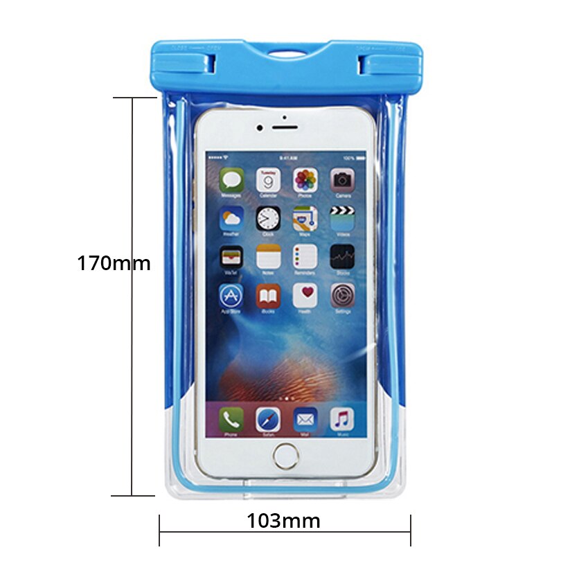 Waterbestendig Bag Smartphone Transparante Waterdichte Case 5 6 6.5 Inch Onderwater Schieten Telefoon Cover Voor Huawei Iphone Samsung