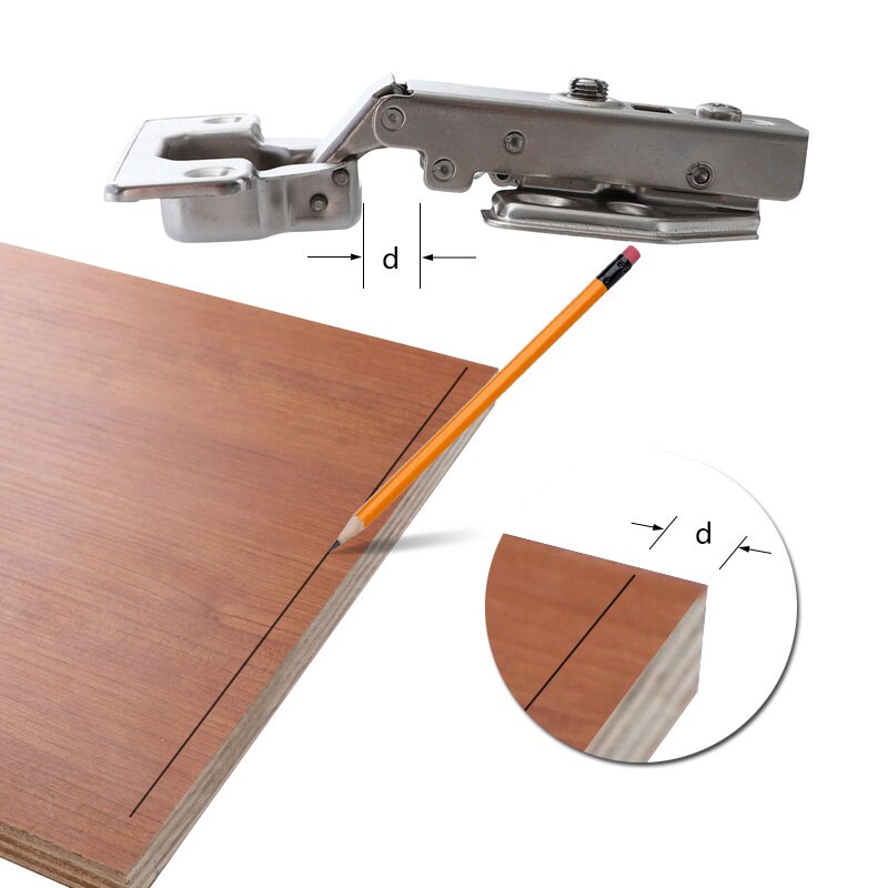 Wood Jig 35Mm Hinge Jig Hole Saw for Furniture Door Cabinet Hinge Installation Pocket Hole Jig Tool for Carpentry