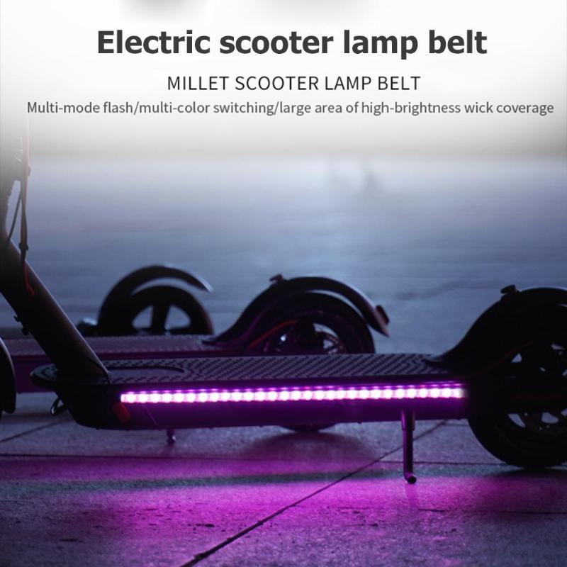 M365 Pro Electric Scooter Waterproof Light Strip Chassis Night Bar Lamp