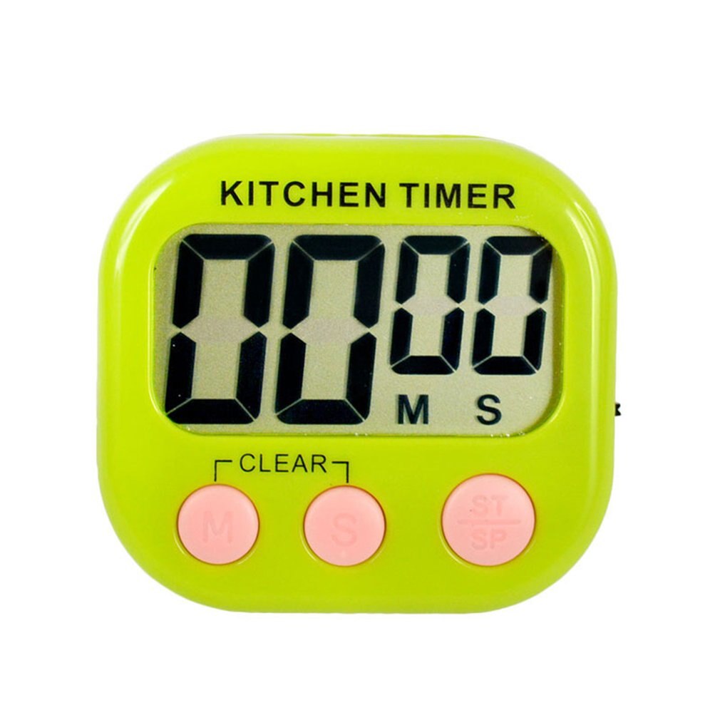 Elektronische Timer Multifunctionele Keuken Groot Scherm Timer Draagbare Countdown Home Digitale Kookwekker