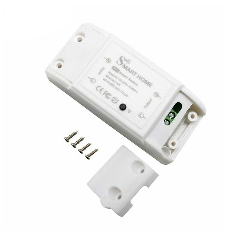 Tuya WiFi Smart Switch 2.4Ghz Wireless Remote Control Breaker 10A 2200W Timer Relay Switch Module