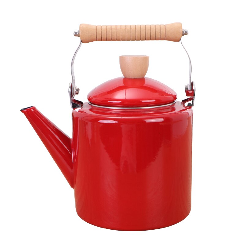 2.4L waterkokers koffie koken gereedschap keramische theepot Emaille ketel kan op elektromagnetische oven/aardgas/kolen gas