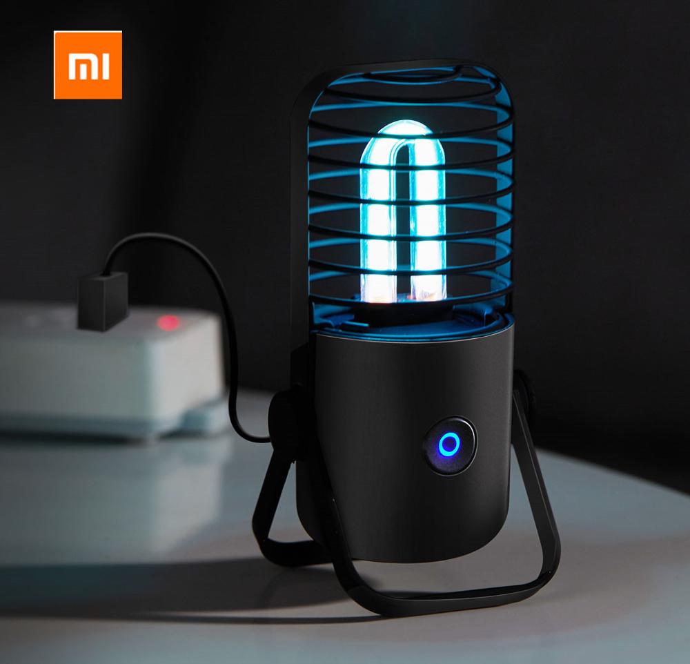 Xiaoda poratble usb uvc bakteriedödande ozon sterilisering bordslampa ultraviolett uv sterilisator ljusrör för hem badrum