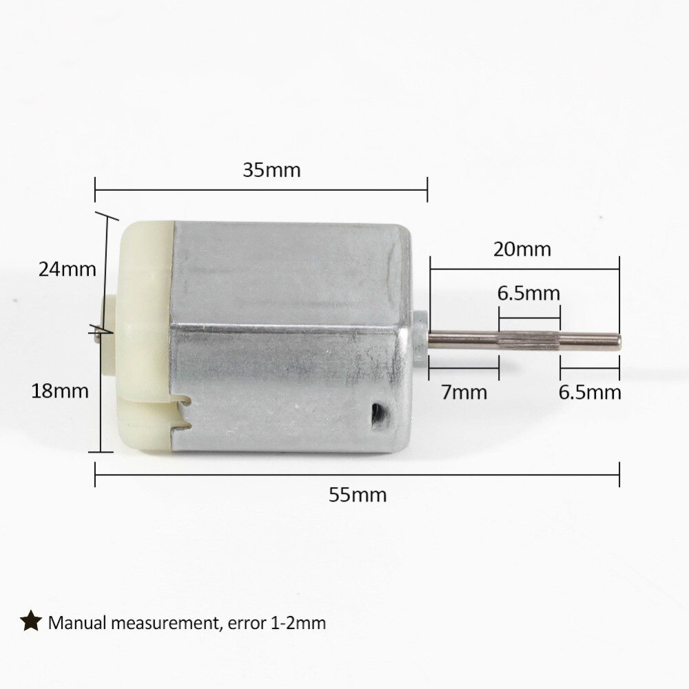 Auto Achteruitkijkspiegel Vouwen Centrale Vergrendeling Deurslot Motor DC12V 280 Motor Voor Bmw Benz Voor Infiniti Citroen Motor Voor volvo S80: 6