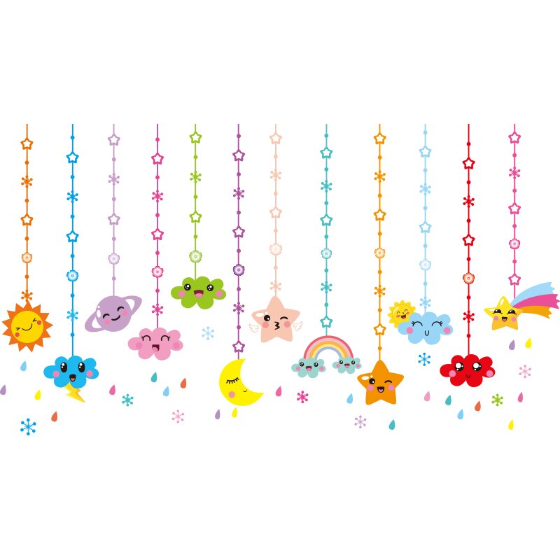 Submarine Coral Clusters Plants Wall Sticker DIY Whale Fish Wall Decals for Kids Room Baby Bedroom Bathroom House Decoration: Ornaments sticker