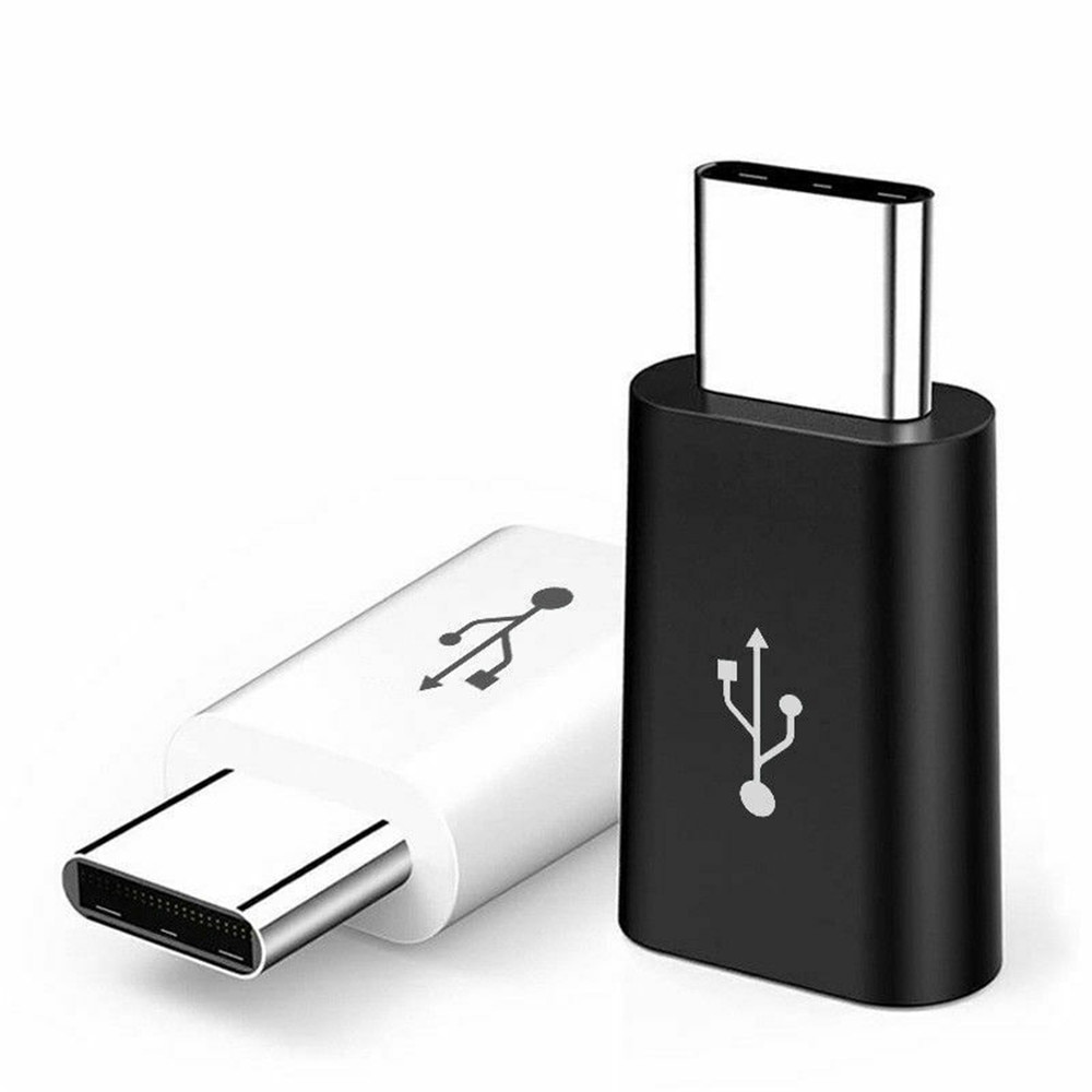 1 PCs Micro USB Type C Vrouw Naar Man Adapter Converter Micro-B Naar USB-C Connector Telefoon Accessoires