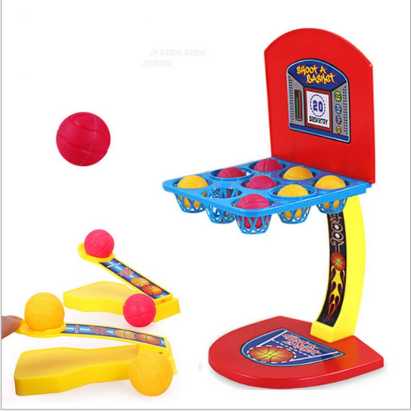 Finger Mini Ejection Basketball Desktop Shooting Machine Having Fun For Child Kids Care Toys: Basketball