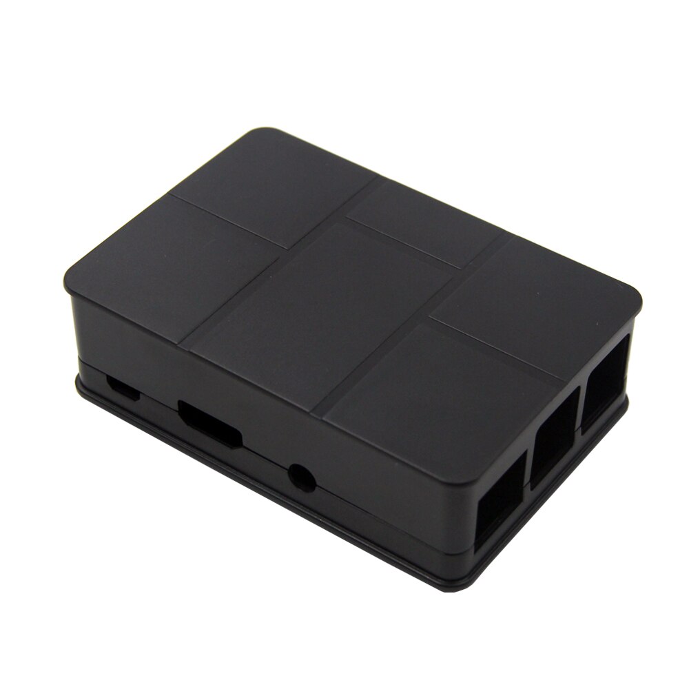 S ROBOT Raspberry Pi 3 shell ABS shell black protective shell cover shell Raspberry Pi 3 Model B shell box RPI123