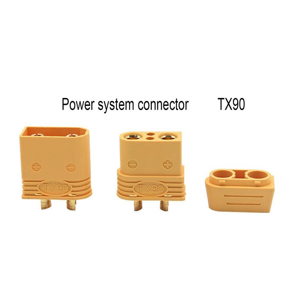 10 Pairs XT90 Stecker Batterie Anschluss Set Hohe strom Männlich Weiblich Vergoldete Bananen Stecker für RC Modell Teile