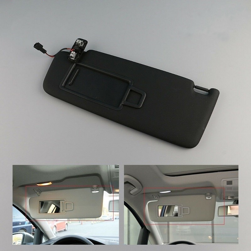 Voor Vw Gti Golf MK7 Vii Auto Voor Innerlijke Zonneklep Links Rechts Voorruit Zonnescherm met Spiegel Auto Accessoires