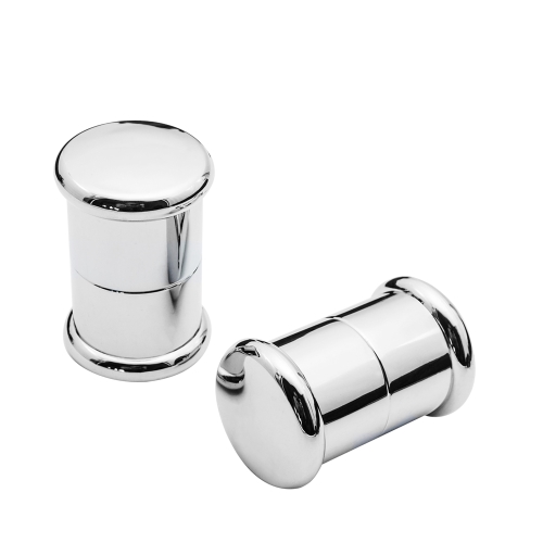 Vagsure 2 Teile/los Kunststoff Galvani Einzigen See Runde bilden Schiebe Knopf Tür Griff Für Möbel Duschkabine Zubehör: Ursprünglich Titel