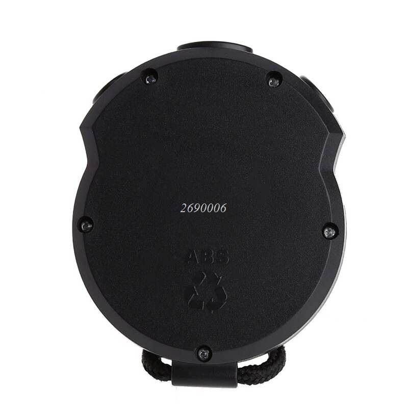 Classic Digital Handheld LCD Chronograph Sports Stopwatch Timer Stop Watch with string MAY02_30