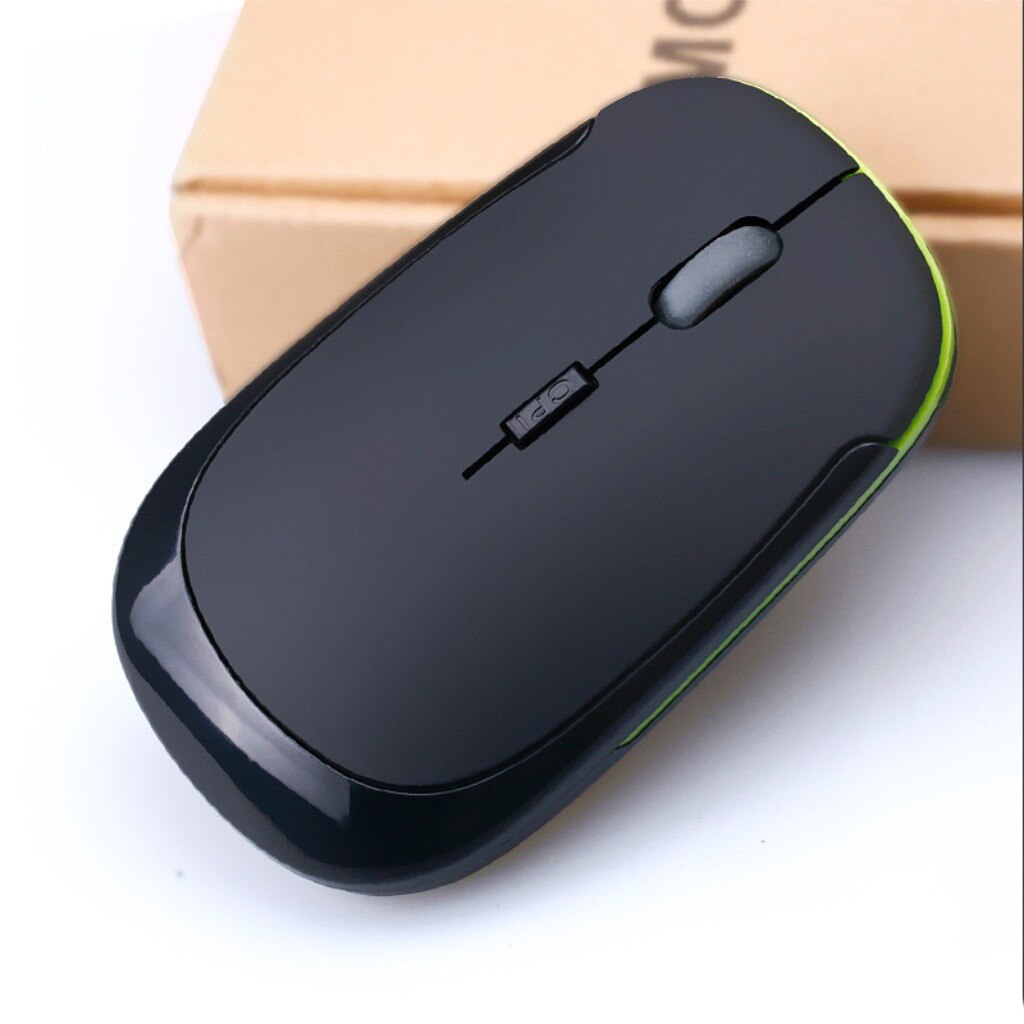 1PC regulowana mysz ergonomiczna DPI do notebooka ultra-cienka mysz bezprzewodowa wycisz mysz Bluetooth 2.4ghz lekki przenośny