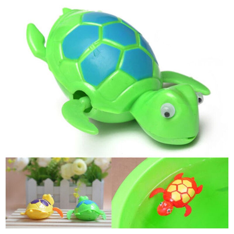 Floating Wind-up Swimming Turtle Summer Toy For Kids Child Children Pool Bath