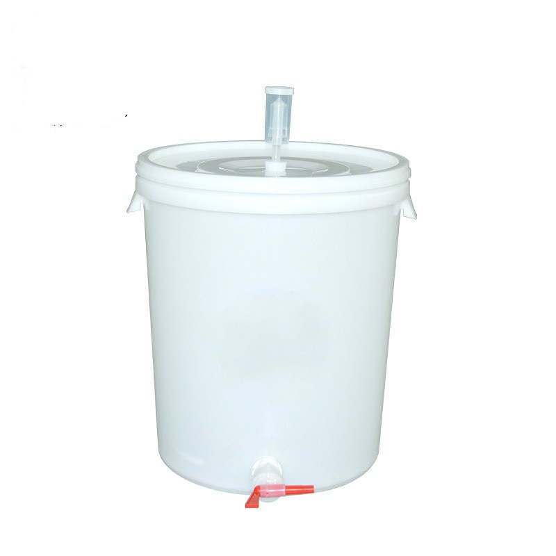Barril de cerveza para el hogar de 30l, barril de fermentación, tanque para elaboración de licor de plástico, equipo de fermentación para cerveza, fermentador de vino, máquinas