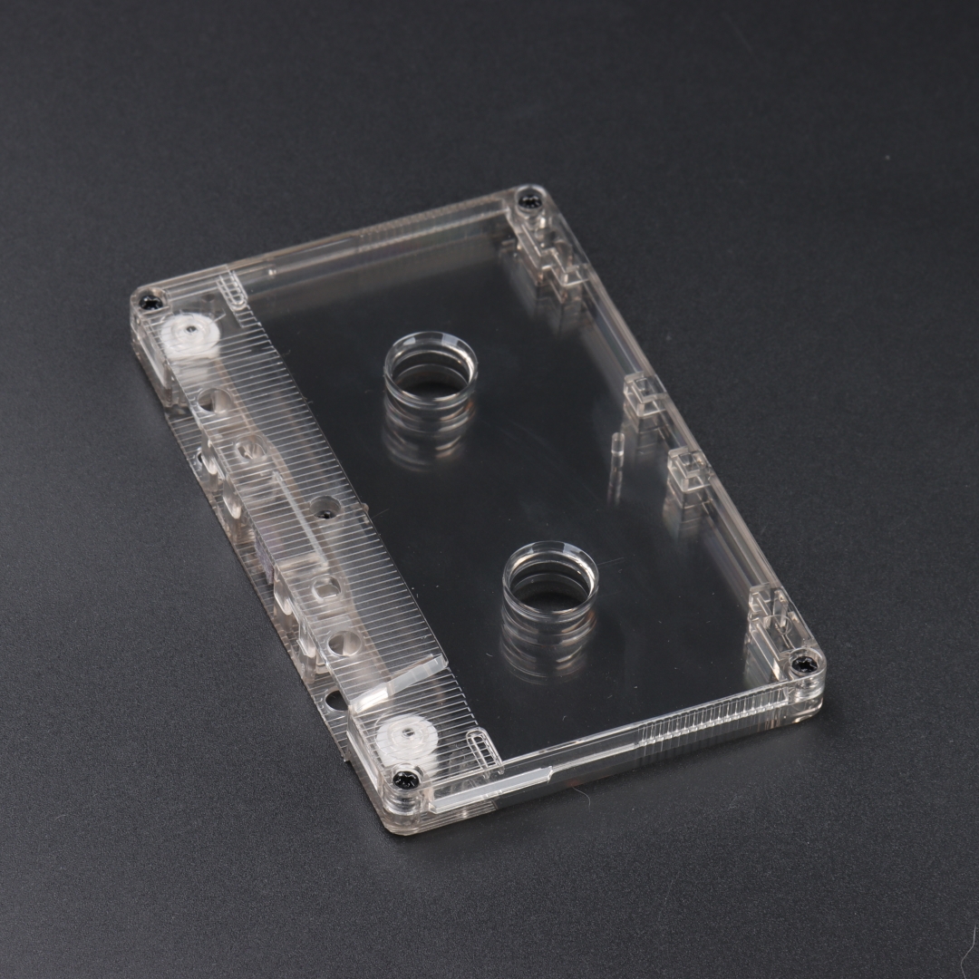 transparant in type I, II, IV Master Audio Cassette Shell Cases voor DIY Rollen Cassette, Reparatie en Vervanging: GRIJS