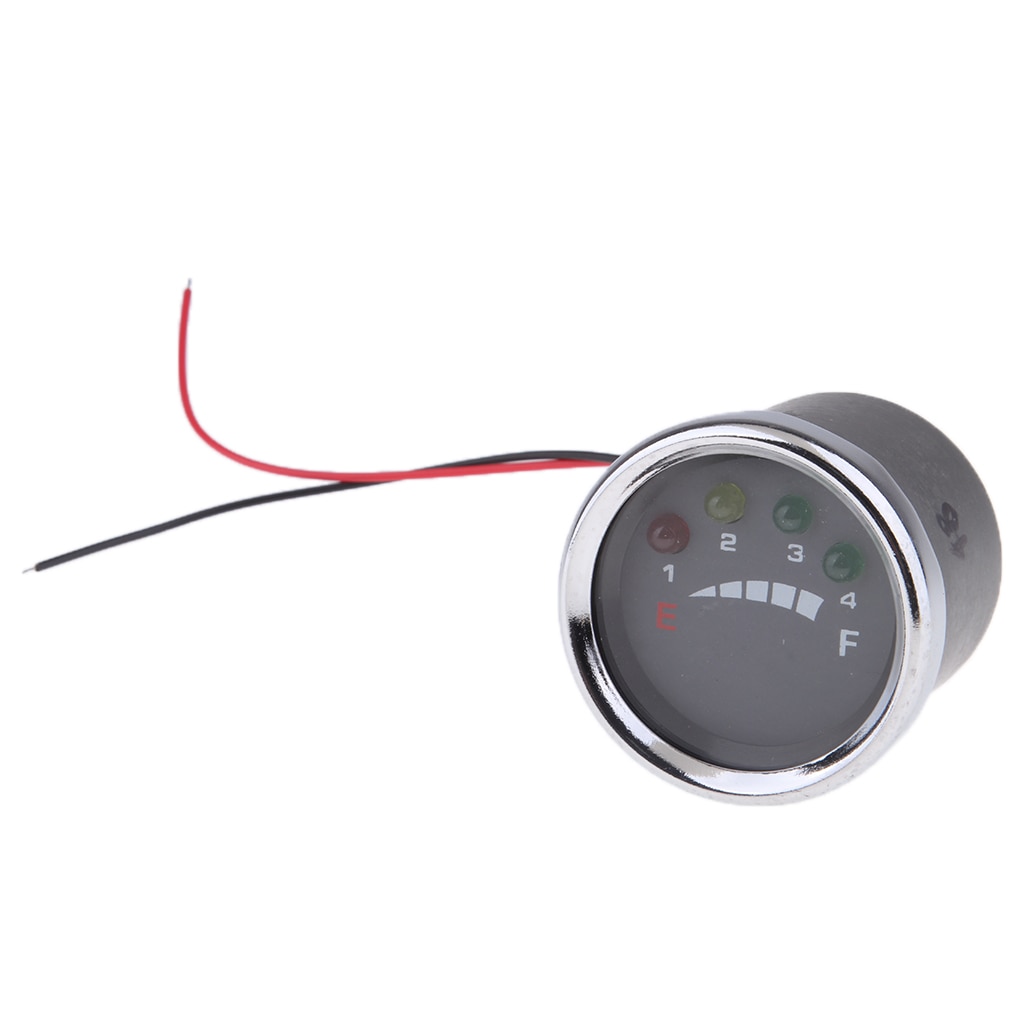 48V Motorrad Runde Analog Ladezustand Der Batterie Anzeige Meter