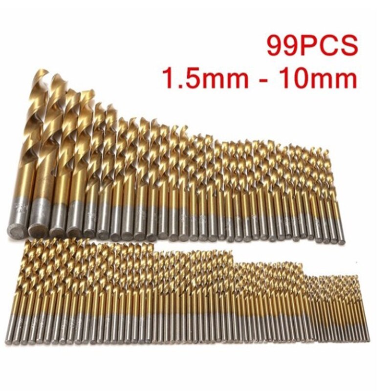 thumbnail image 2 of 10-Pack 1.8mm HSS Micro Mini Twist Drill Bits - Straight Shank For Rotary Tool 2 of 6