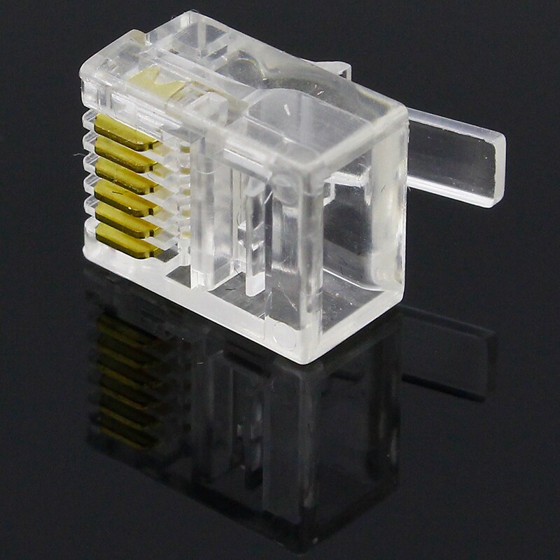 QUARKZMAN Telefonstecker 6P6C - 60 Stück Set Für Deine Telefoninstallation