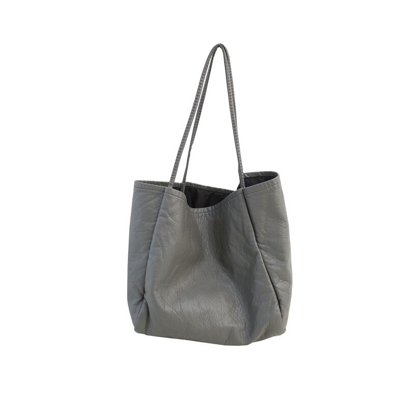 Youda oryginalny projekt jednokolorowy materiał PU torebka duża pojemność zakupy damska torebka w stylu klasycznym damska torba na ramię