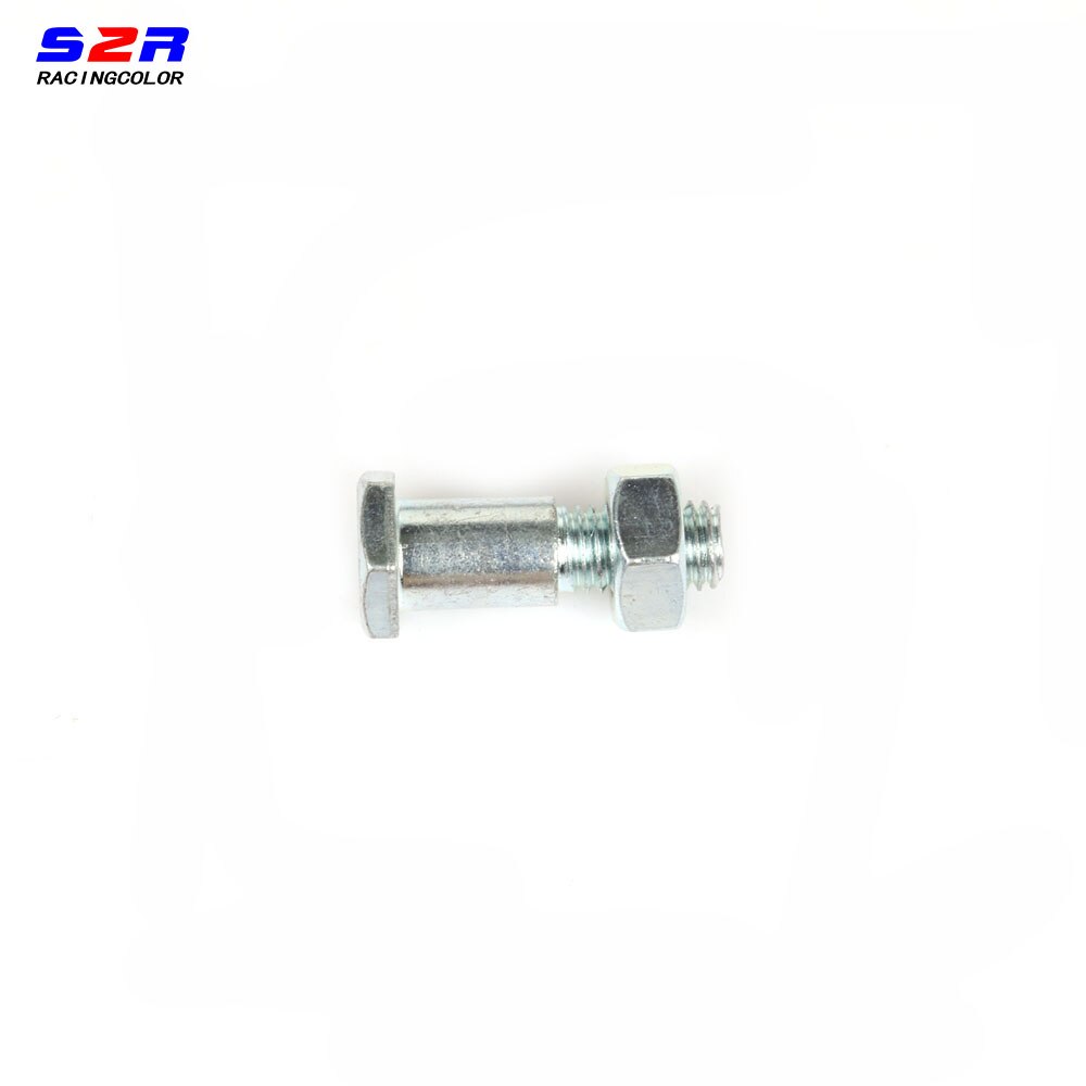 S2R Motorcycl Stand Side Tension Spring for YAMAHA YBR125 YBR125K YBR 125Z YBR 125 Stand Footrest Bolt Nut Self Locking Parts: Nut