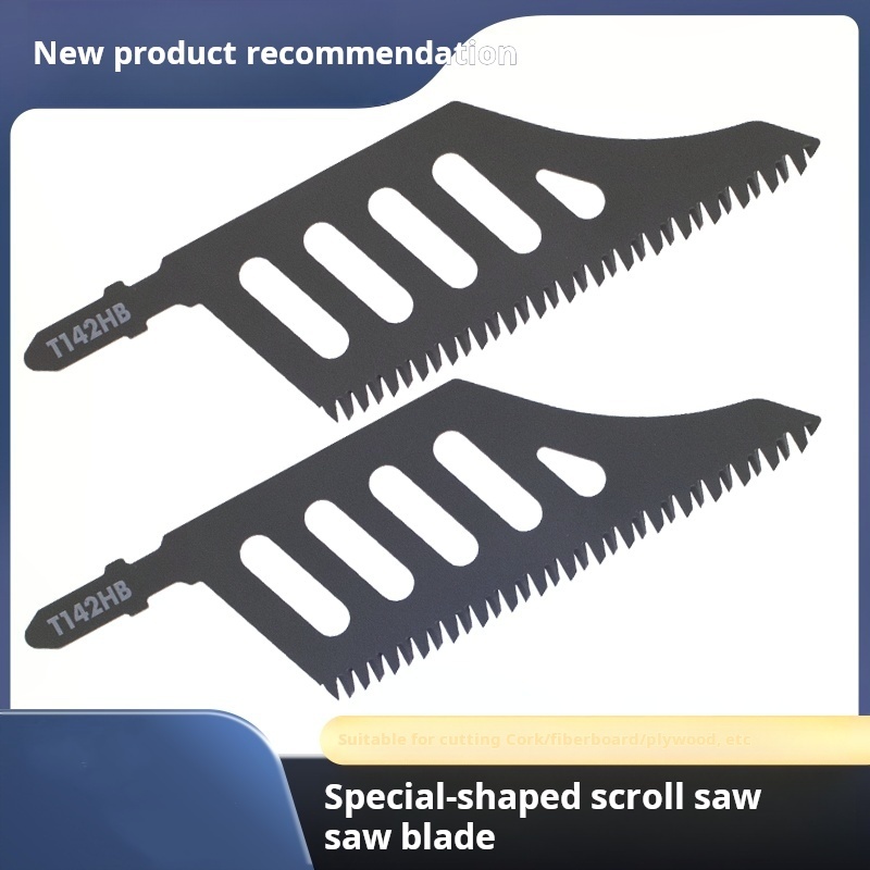 Jigsaw Blade Extra Long Heavy Duty Scroll Saw Blades T-Shank Fine Coarse Teeth for Wood Aluminum Tight Spaces Woodworking Tools