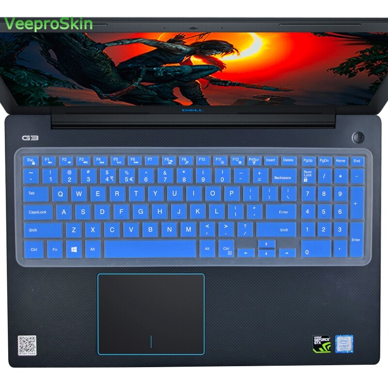 Laptop Notebook Silicone keyboard cover skin for Dell Inspiron I15 3567 3567 3559 3576 3583 3585 5566 5583 5584 15.6 inch