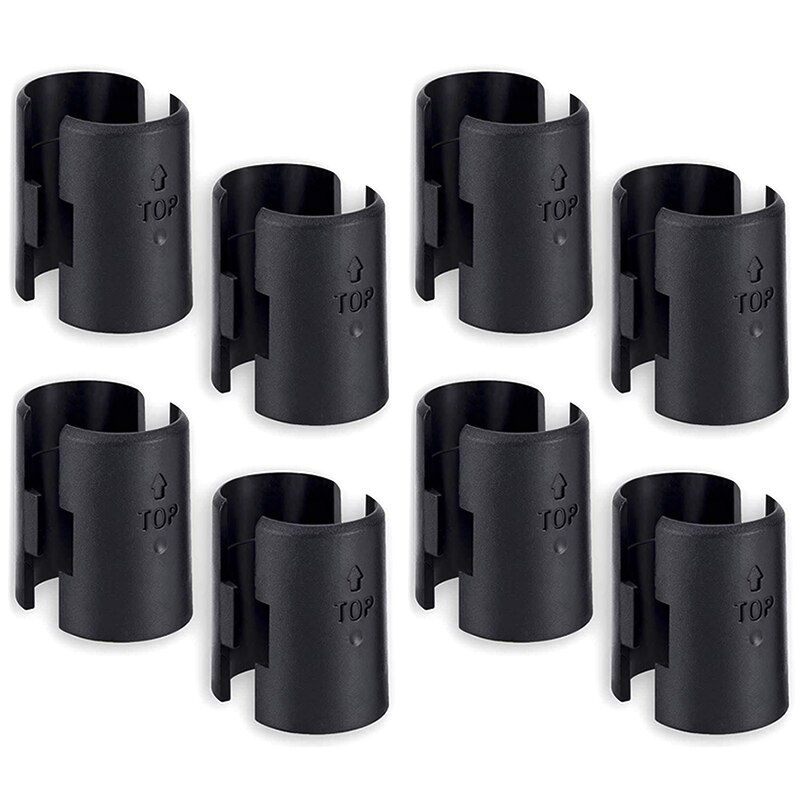 HLZS-Wire Shelf Clips 1 Inch-Wire Shelving Shelf Lock Clips Wire Shelving Shelf Lock Clips for Wire Shelving System 100 Pack: Default Title