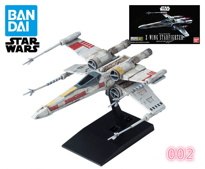 Banbai Star Wars 9 Galactic Empire Star Destroyer X-Wing Starfighter Executor Op-Op Montage Assembleren Model Collection speelgoed: X-Wing Starfighter