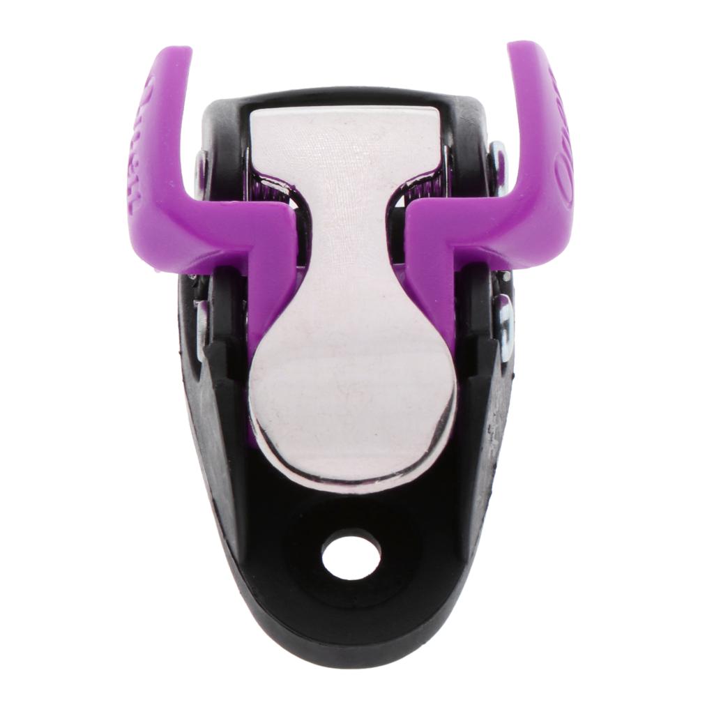 1Pc Plastic Skate Gesp Inline Schaatsen Gesp Roller Skate Boot Sluiting Skate Schoenen Gesp: Purple