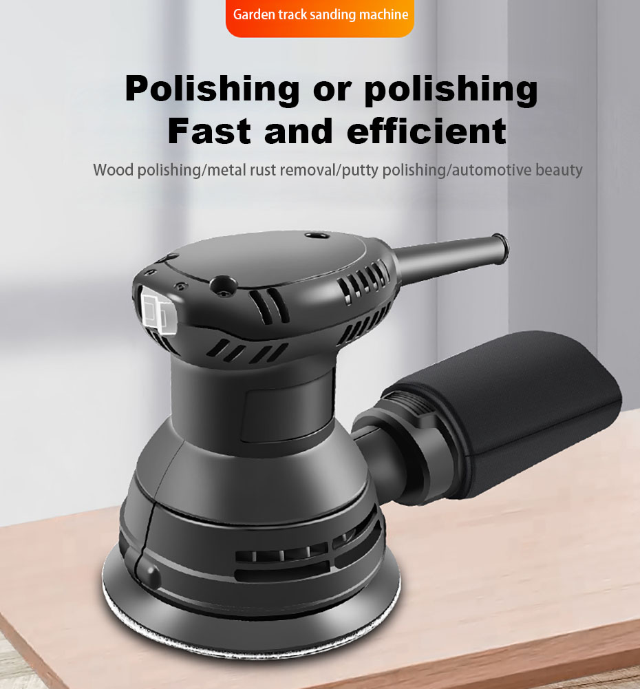 Multifunksjonell kitt-veggpoleringsmaskin støvfri selvgrunnende veggslipemaskin elektrisk sandpapirmaskin