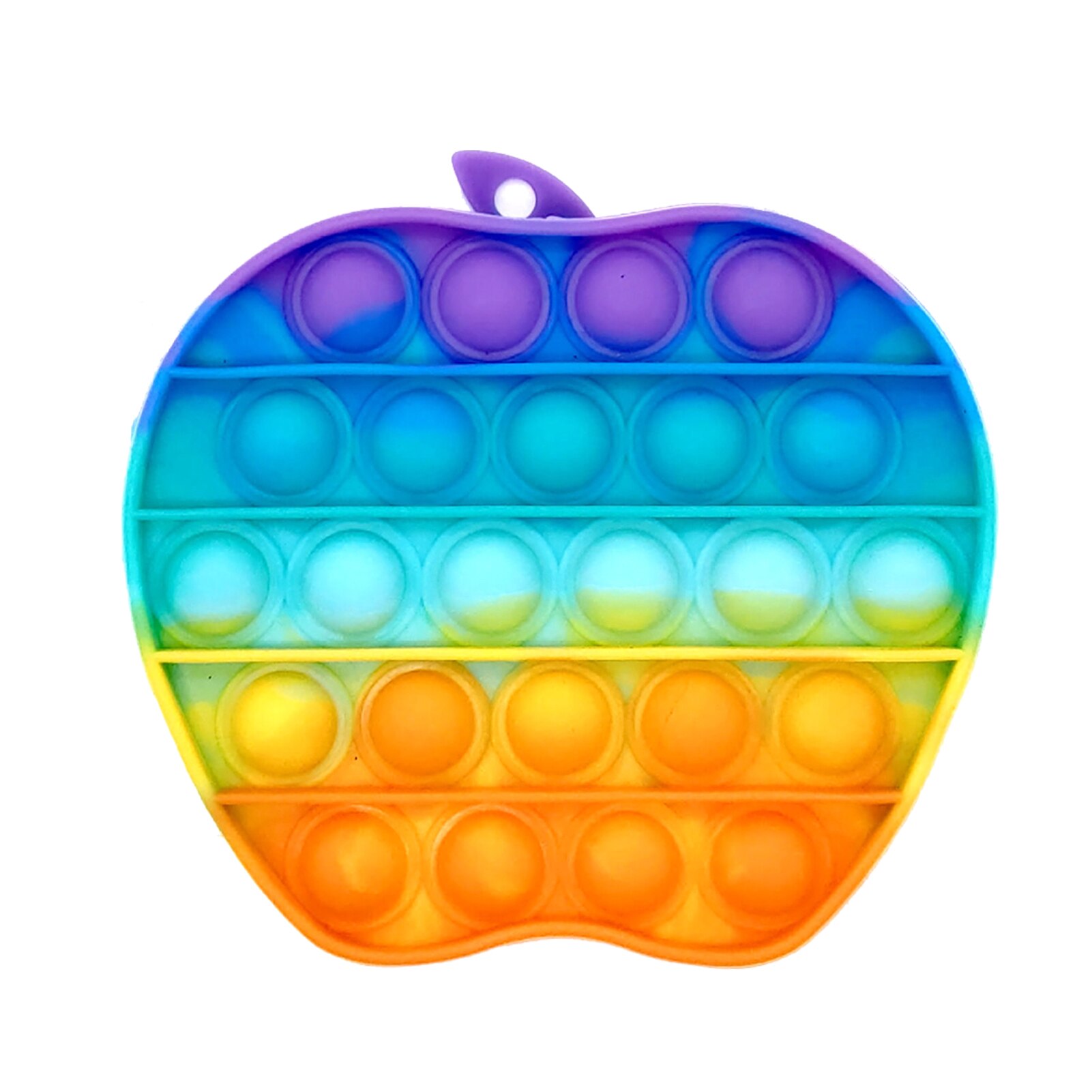 Silicone De-stressing Pop Fidget Toys Safe Sensory Toy Simpl Dimpl Popit Anti-stress Squish Push Bubble Toys For Children Adult: 10