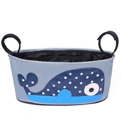 Baby trolley tas cartoon kinderwagen polyester hangende opbergtas multifunctionele organizer stoelzak reistas kinderwagen accessoire: J