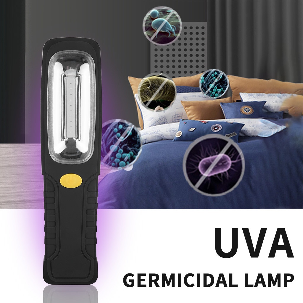 Handheld UV Germicidal Lamp Disinfection Lamp Portable Home Travel Bactericidal Lamp UVC Germicidal Lamp Sterilizer