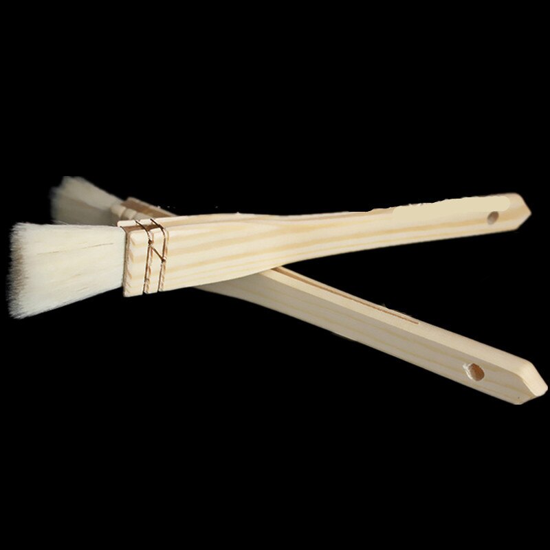 1 Pc manche en bois huile liquide gâteau brosse beurre pain pâtisserie brosse cuisson outil Sauce/vinaigre outils de cuisson