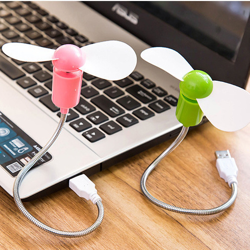 Mini USB Fan gadgets Flexible Cool For laptop PC Notebook For Laptop Desktop PC Computer