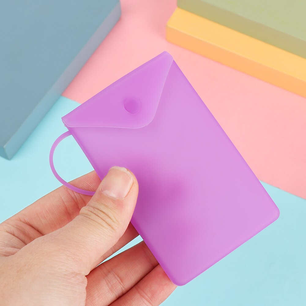 Bolsa portátil de silicona para guardar mascarillas, caja de almacenamiento para tapabocas, reutilizable, a prueba de polvo, 1 unidad