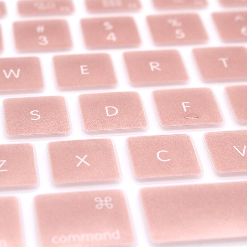 Silikon Tastatur Abdeckung Schutz Haut für Apple Macbook Pro MAC 13 15 Air 13 Weiche tastatur aufkleber 9 Farben