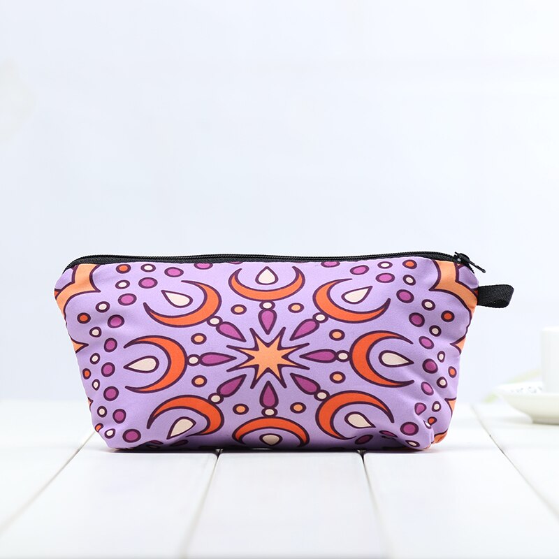 Cosmetic Bag Women Brand makeup bags Cute small bag headset bag small candy Cosmetic Bags 3D digital printing phone: GC-5