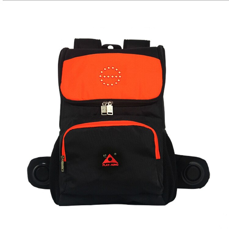 Playking indicando luz mochila bicicleta saco de mountain bike saco de homens e mulheres mochila saco orange &amp; verde: orange black