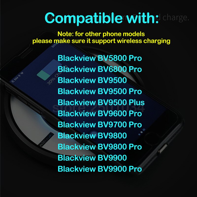 NILLKIN 10W Qi Fast Wireless Charging for Blackview BV5800 BV6800 BV9500 BV9600 BV9700 BV9800 BV9900 Pro Plus Wireless Charger