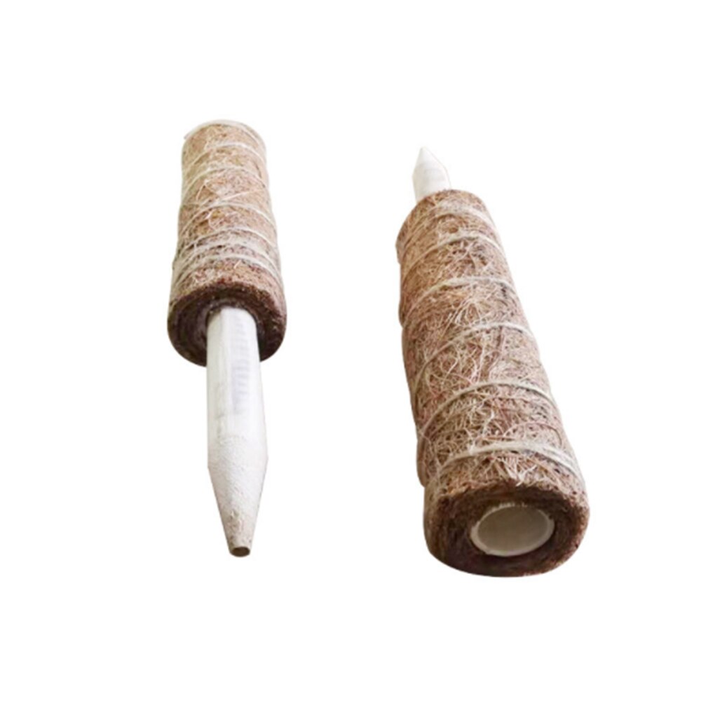 Coir Totem Pole Stretching Plant Climbing Poles,Climbing Vines Moss-Covered Plants Postscoconut Palms Help Support Plant Growth