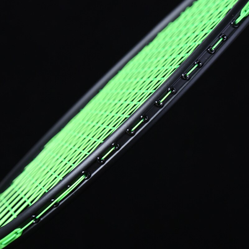 4U Offensive Carbon Badminton Racket Light Weight Training Badminton Racquet Good Damping 22-30 LBS with Bag