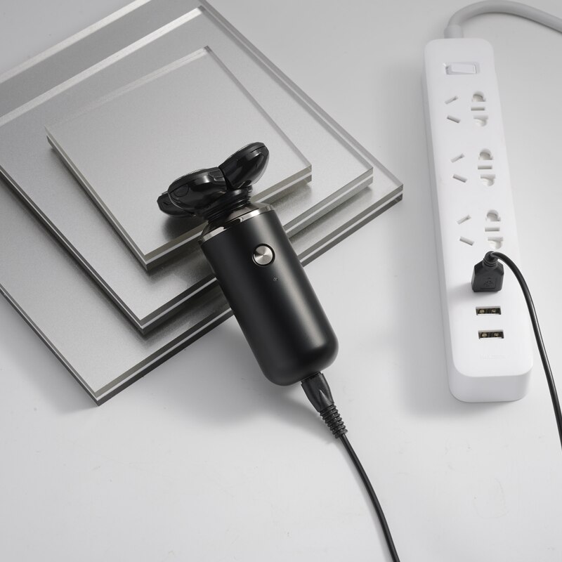 Electric Shaver Rechargeable Electric Beard Trimmer Shaving Machine for Men Beard Razor Wet-Dry Dual Use Washable