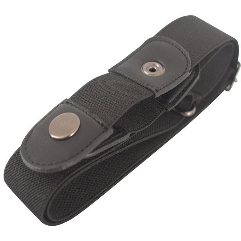 Cinturón Invisible elástico sin hebilla para hombre y mujer, para Vaqueros, Unisex, de , 1 Uds.