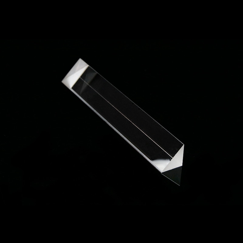 Prism Glass Triangular Refractor provides processing Images measurement prism with fixture right-angle total reflection