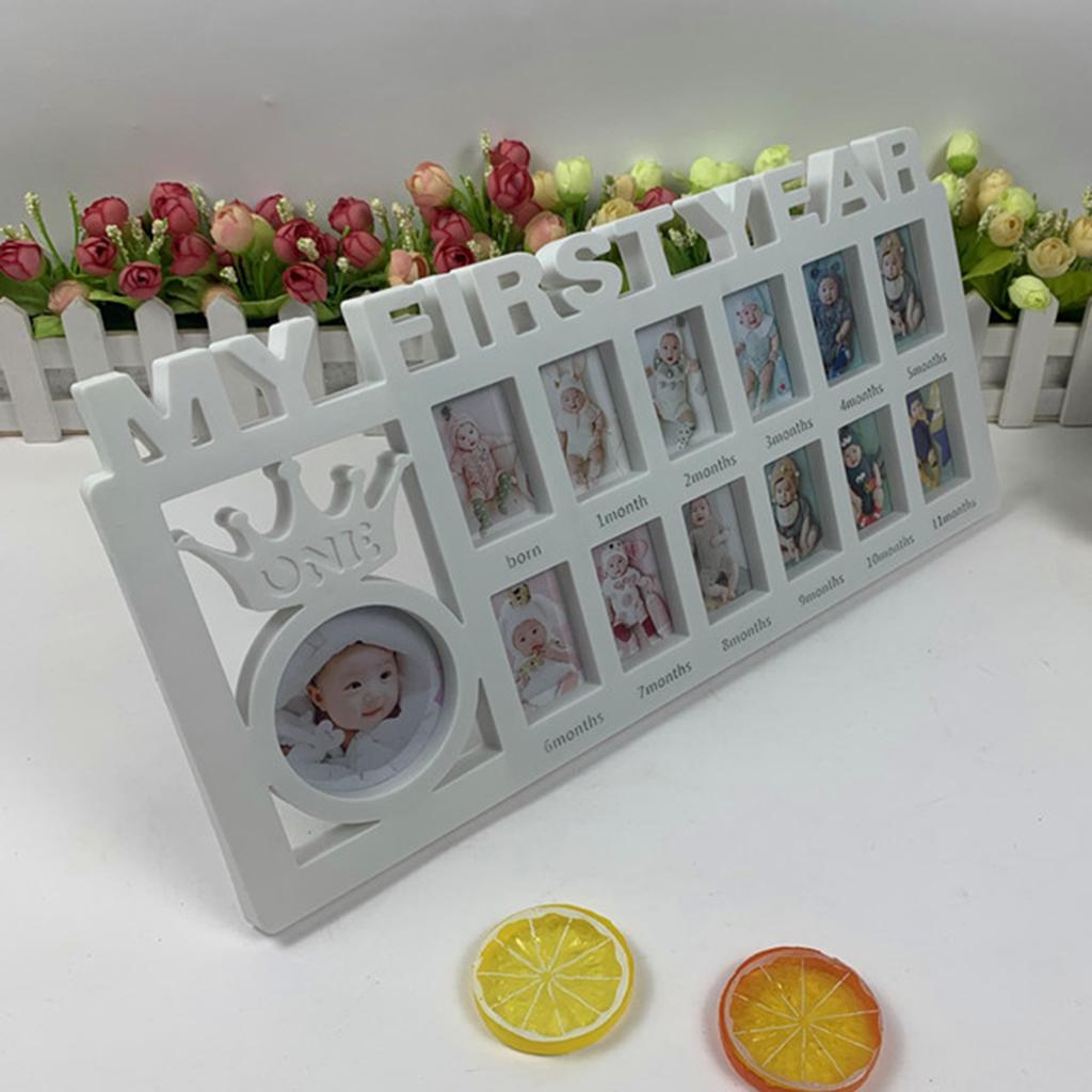 Photo Frame Kid DIY 0-12 Month Commemorate Pictures Souvenirs Newborn