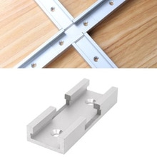1Pcs T-Track Intersection Aluminum T-Slot Connecting Parts Woodworking Tools