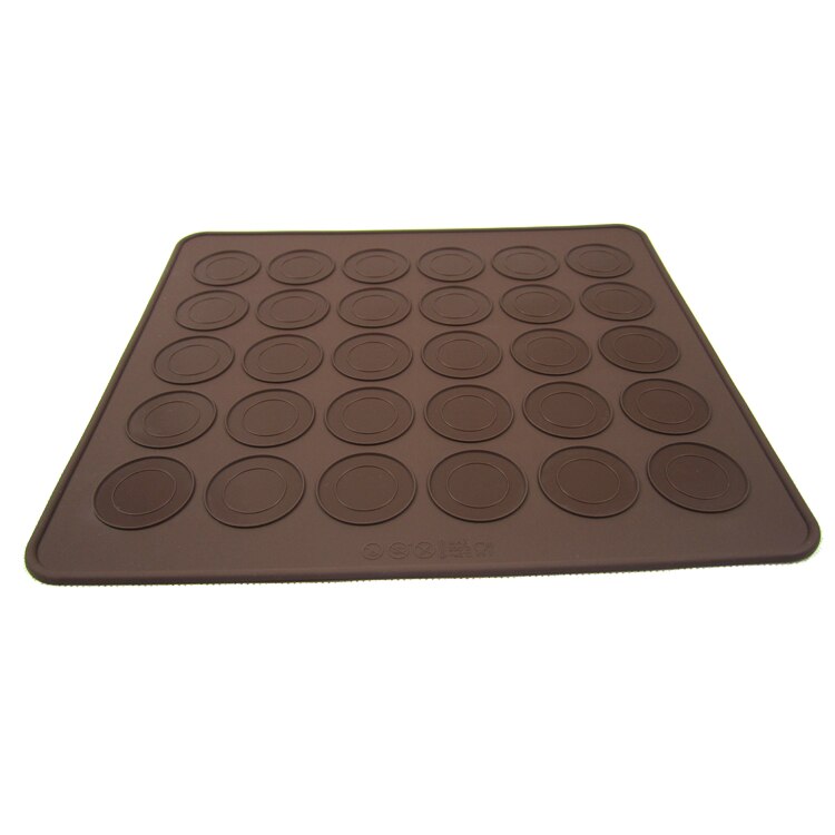 30 Holes Mat Round Silicone baking Pad Oven Fit Microwave Resistance Convenient Baking Tools
